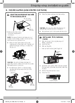 Предварительный просмотр 13 страницы Samsung ME17H703SHS Installation Instructions Manual