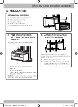 Предварительный просмотр 15 страницы Samsung ME17H703SHS Installation Instructions Manual