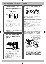 Предварительный просмотр 16 страницы Samsung ME17H703SHS Installation Instructions Manual