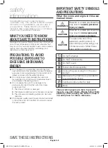 Preview for 2 page of Samsung ME17R70 1E Series User Manual