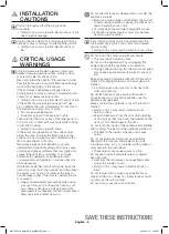 Preview for 5 page of Samsung ME17R70 1E Series User Manual