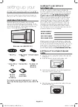 Preview for 8 page of Samsung ME17R70 1E Series User Manual