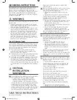 Preview for 4 page of Samsung ME21F606MJT/AA User Manual