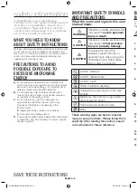 Preview for 2 page of Samsung ME21H9900A User Manual