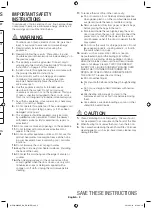 Preview for 3 page of Samsung ME21H9900A User Manual