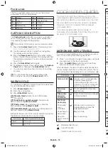 Предварительный просмотр 16 страницы Samsung ME21H9900A User Manual