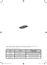 Preview for 52 page of Samsung ME21H9900A User Manual