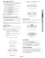 Предварительный просмотр 11 страницы Samsung ME21H9900AA User Manual