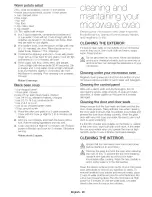 Preview for 20 page of Samsung ME21H9900AA User Manual