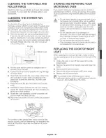 Preview for 21 page of Samsung ME21H9900AA User Manual