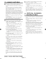 Preview for 6 page of Samsung ME21H9900AS User Manual