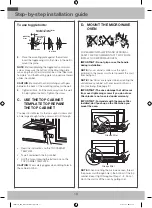 Preview for 16 page of Samsung ME21M706BAS Installation Instructions Manual