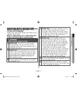 Preview for 3 page of Samsung ME6104ST1 Owner'S Instructions & Cooking Manual