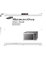 Preview for 17 page of Samsung ME6124ST ME6144W Owner'S Manual