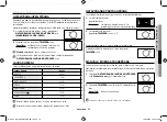 Preview for 45 page of Samsung ME711K Owner'S Instructions & Cooking Manual