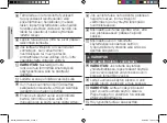 Preview for 36 page of Samsung ME71M Owner'S Instructions & Cooking Manual