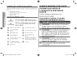 Preview for 42 page of Samsung ME73M Owner'S Instructions & Cooking Manual