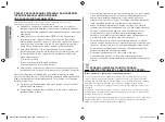 Preview for 50 page of Samsung ME73M Owner'S Instructions & Cooking Manual