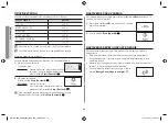 Preview for 54 page of Samsung ME73M Owner'S Instructions & Cooking Manual