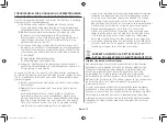 Preview for 36 page of Samsung ME76V Owner'S Instructions Manual