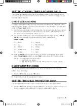 Preview for 47 page of Samsung ME83DW User Manual