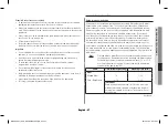 Preview for 91 page of Samsung ME9114GST1 Owner'S Instructions & Cooking Manual