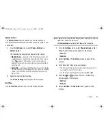 Preview for 129 page of Samsung Messager II GH68-23718A User Manual