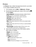 Preview for 59 page of Samsung Messager Touch SCH-R631 User Manual