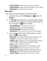 Preview for 52 page of Samsung Messager Touch User Manual