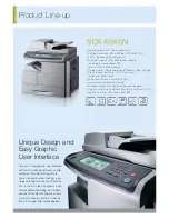 Предварительный просмотр 22 страницы Samsung MFP SCX-6345N Brochure & Specs