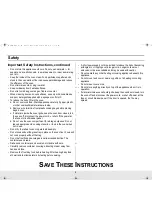 Preview for 3 page of Samsung MG1480STB Owner'S Manual