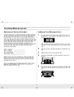 Предварительный просмотр 6 страницы Samsung MG1480STB Owner'S Manual