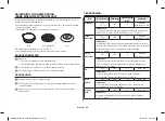 Preview for 60 page of Samsung MG23H3185 Series Owner'S Instructions & Cooking Manual