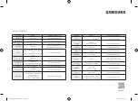 Preview for 42 page of Samsung MG28H5125 Series Owner'S Instructions & Cooking Manual