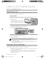 Предварительный просмотр 26 страницы Samsung MH FJEA series User Manual