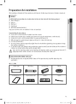 Preview for 6 page of Samsung MH FMBA Series Installation Manual