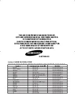 Preview for 100 page of Samsung MH023FEEA Owner'S Instructions Manual