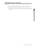 Предварительный просмотр 37 страницы Samsung MH026FBEA User Manual