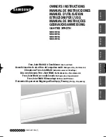 Samsung MH035FWEA Owner'S Instructions Manual предпросмотр