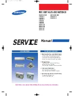 Samsung MH050FXCA2A Service Manual preview