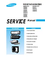 Samsung MH052FDEA Service Manual preview