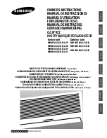 Preview for 1 page of Samsung MH14VA1(A2)(C1)(C2)-07 Owner'S Instructions Manual