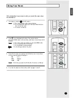 Preview for 15 page of Samsung MH14VA1(A2)(C1)(C2)-07 Owner'S Instructions Manual