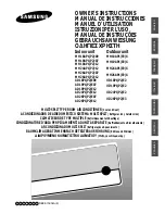 Preview for 1 page of Samsung MH18AP2-09 Owner'S Instructions Manual