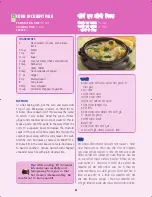 Preview for 54 page of Samsung Microwave Oven Cookbook