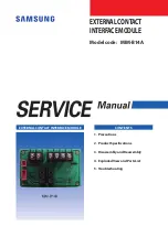 Preview for 1 page of Samsung MIM-B14A Service Manual