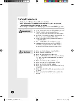 Предварительный просмотр 2 страницы Samsung MIM-B18 User Manual