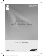 Preview for 2 page of Samsung MIM-H03UN User & Installation Manual