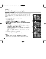 Preview for 100 page of Samsung Miniket Photo SC-MS10 Owner'S Instruction Book