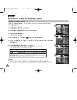 Preview for 106 page of Samsung Miniket Photo SC-MS10 Owner'S Instruction Book